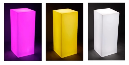 Светильник Колонна 30х180  питание от АКБ, RGB Светильник Колонна 30х180  питание от АКБ, RGB