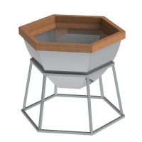 Банный чан 6 граней на подставке Банный чан 6 граней на подставке