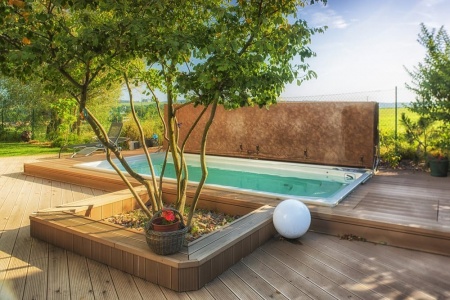 Плавательный спа бассейн USSPA Swim Spa XL