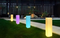 Светильник Колонна 30х50 питание от сети 220В, RGB