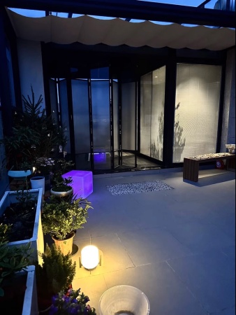 Светильник Куб 10 питание от сети 220В, RGB